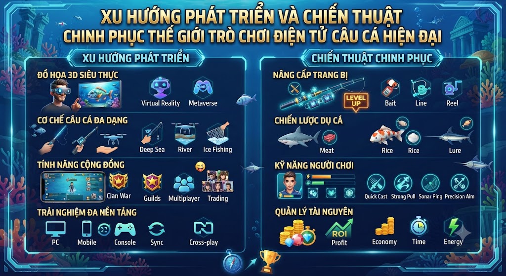 trò chơi điện tử câu cá