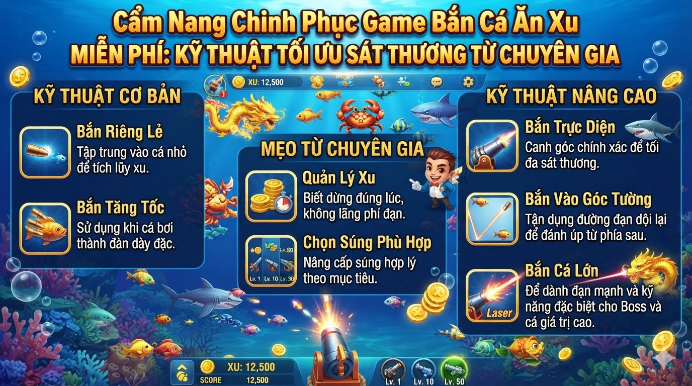 game bắn cá ăn xu miễn phí