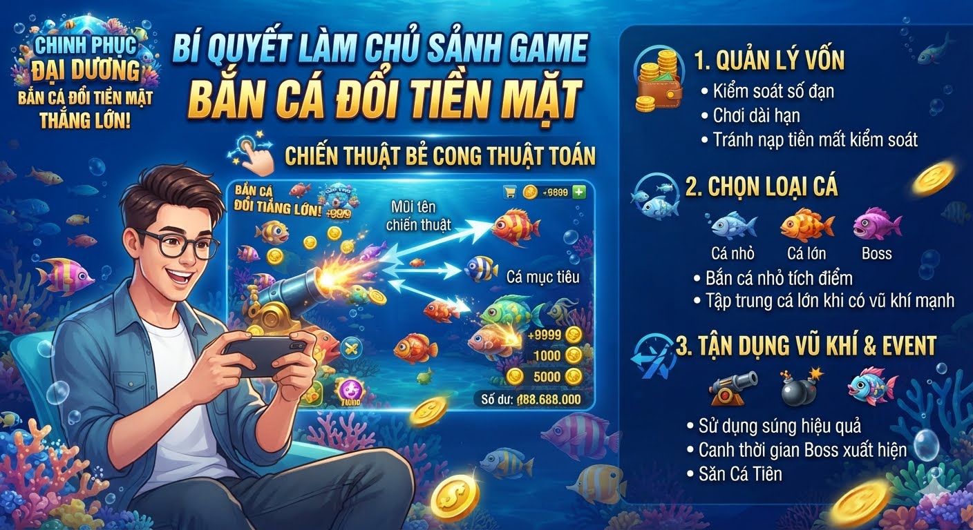 game bắn cá đổi tiền mặt